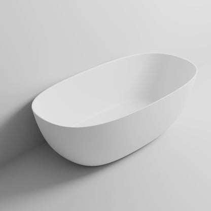 CERVO SLIM SOLID SURFACE FREE STANDING BATH 1700