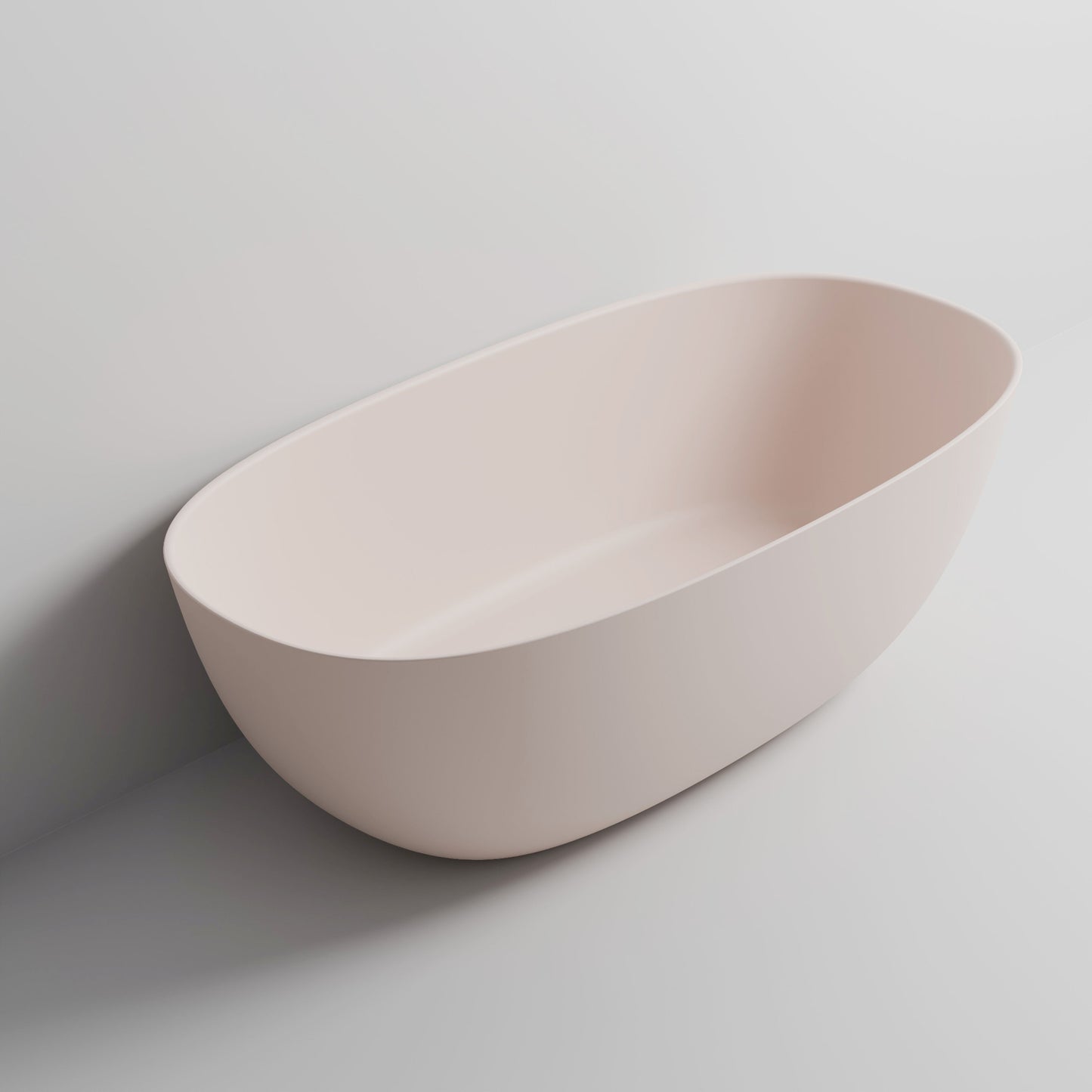 CERVO SLIM SOLID SURFACE FREE STANDING BATH 1700