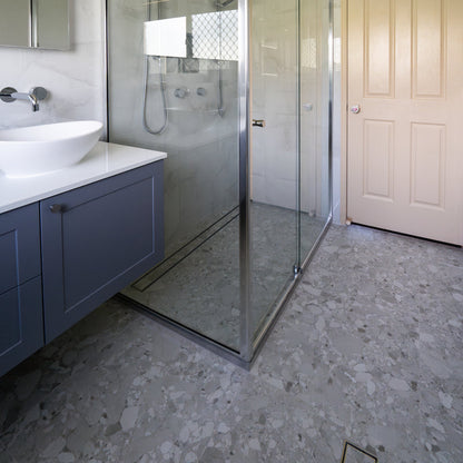 HERITAGE COBBLES WHITE MATT TILE 600×600