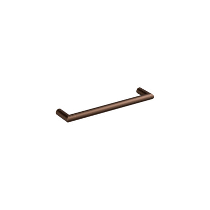 CODE ARC 482MM ROUND HEATED TOWEL RAIL AGED BRASS