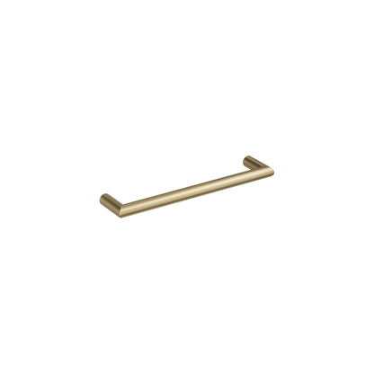 CODE ARC 482MM ROUND HEATED TOWEL RAIL BRUSHED BRASS