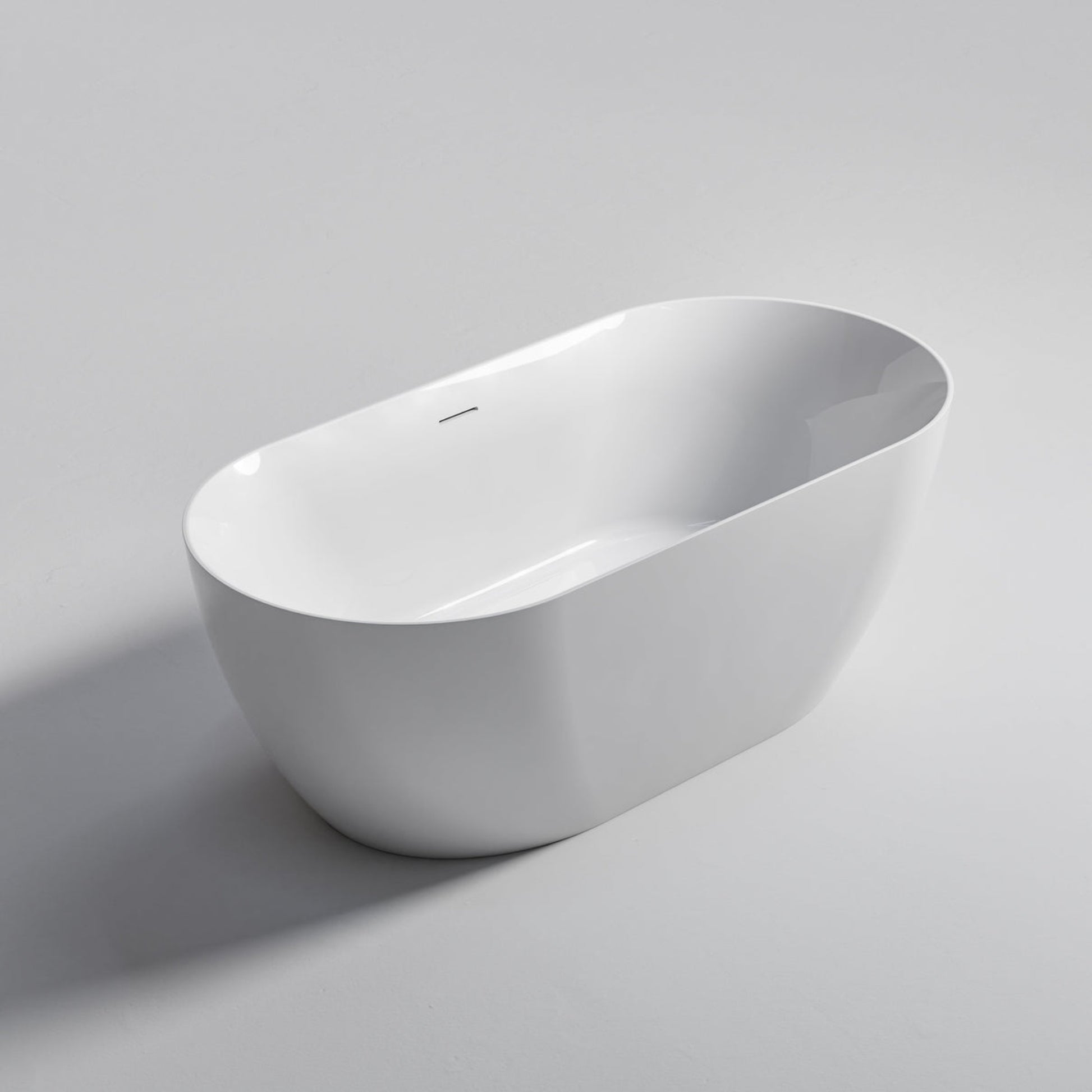 ACRYLIC 1650 FREESTANDING BATH GLOSS WHITE