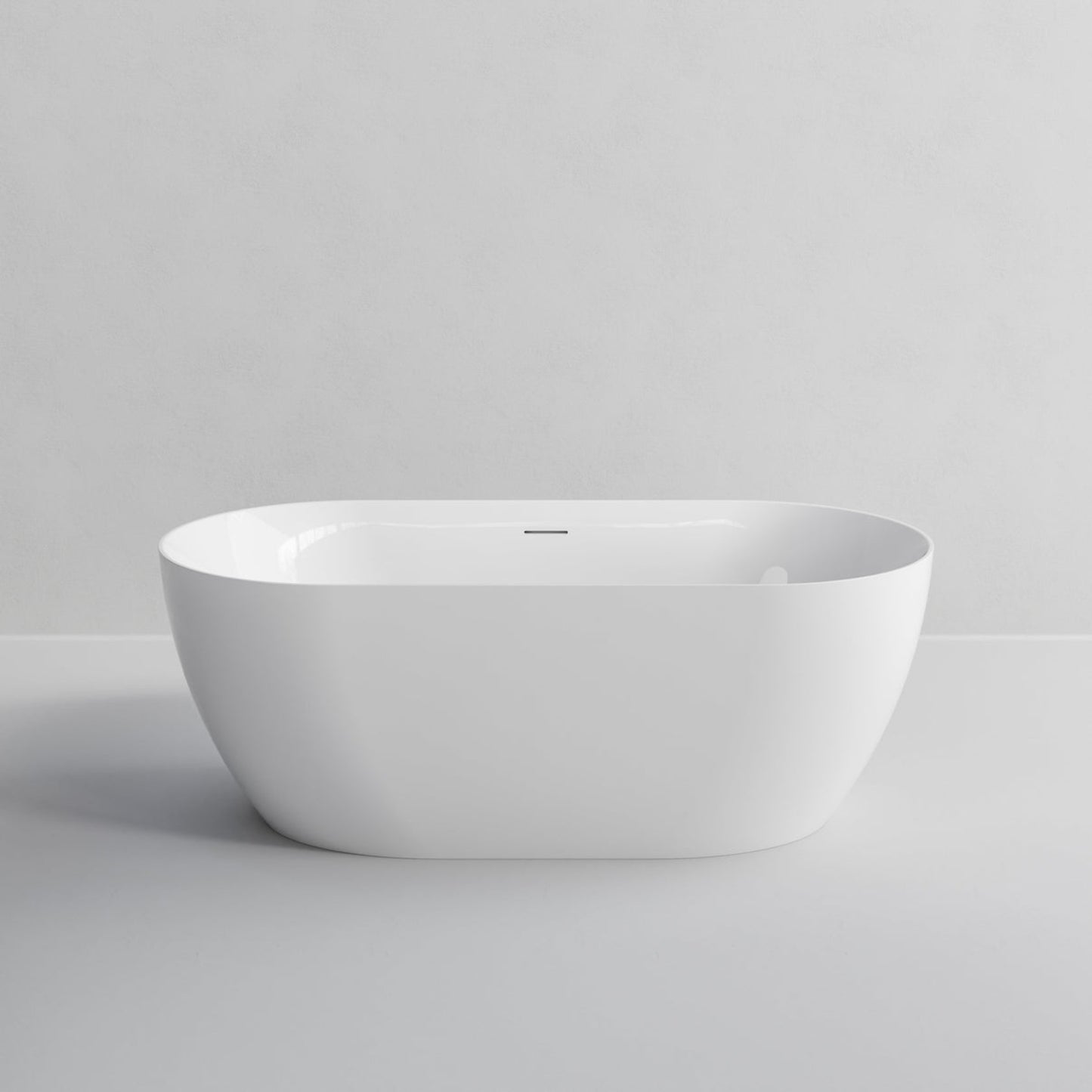 ACRYLIC 1650 FREESTANDING BATH GLOSS WHITE