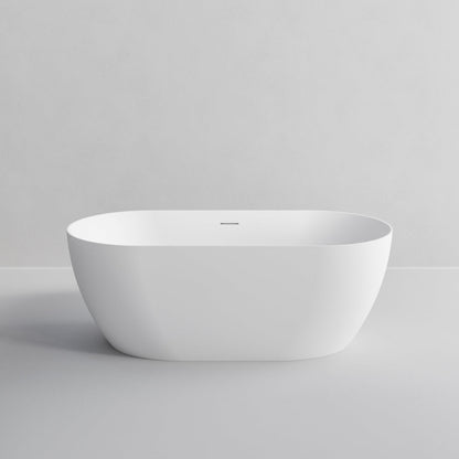 ACRYLIC 1650 FREESTANDING MATTE WHITE BATH