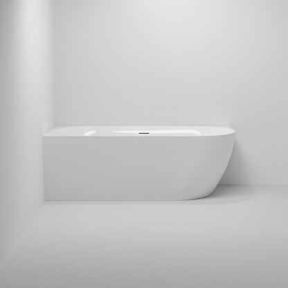 ACRYLIC 1500 CORNER BATH GLOSS WHITE