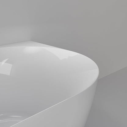 ACRYLIC 1500 CORNER BATH GLOSS WHITE