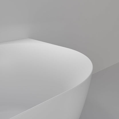 ACRYLIC 1500 CORNER BATH MATTE WHITE