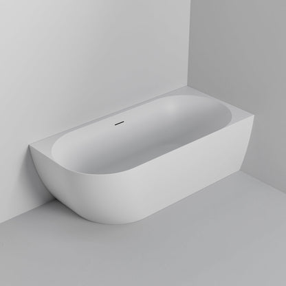 ACRYLIC 1500 CORNER BATH MATTE WHITE