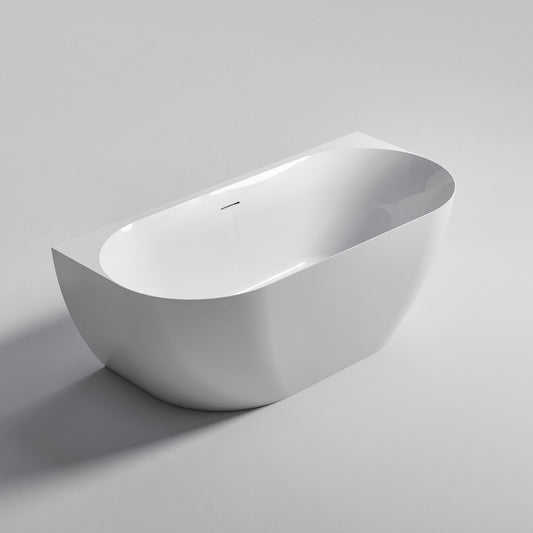 BACK TO WALL 1400 BATH GLOSS WHITE