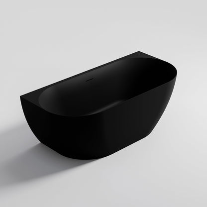 BACK TO WALL 1400 BATH MATTE BLACK