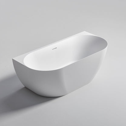 BACK TO WALL 1400 BATH MATTE WHITE