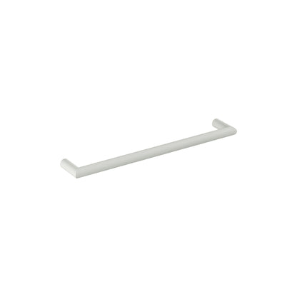 ROUND 632MM HEATED TOWEL RAIL MATTE WHITE