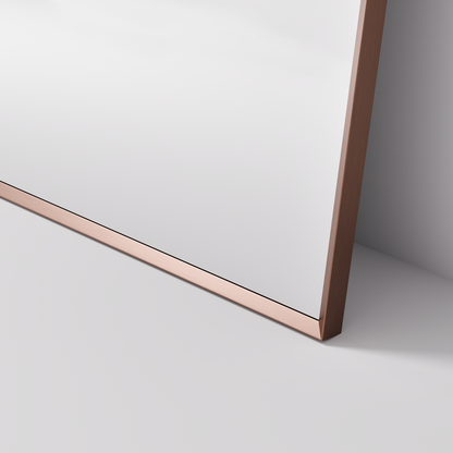 CODE ASPECT 1200 ARCH FRAMED MIRROR BRUSHED COPPER