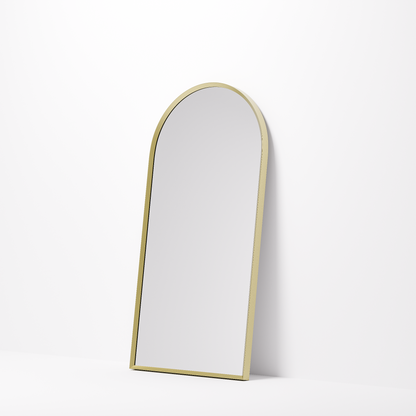 CODE ASPECT 450 ARCH FRAMED MIRROR BRUSHED BRASS
