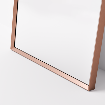 CODE ASPECT 450 ARCH FRAMED MIRROR BRUSHED COPPER