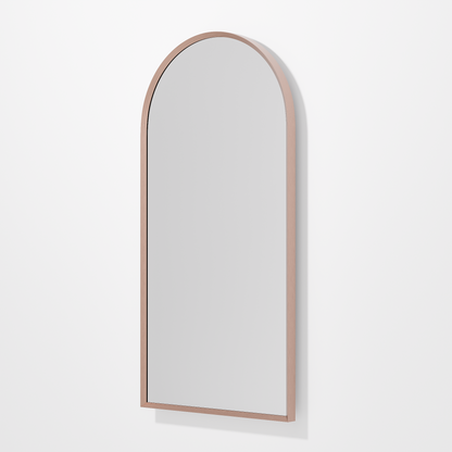 CODE ASPECT 450 ARCH FRAMED MIRROR BRUSHED COPPER