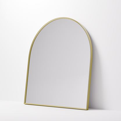 CODE ASPECT 850 ARCH FRAMED MIRROR BRUSHED BRASS