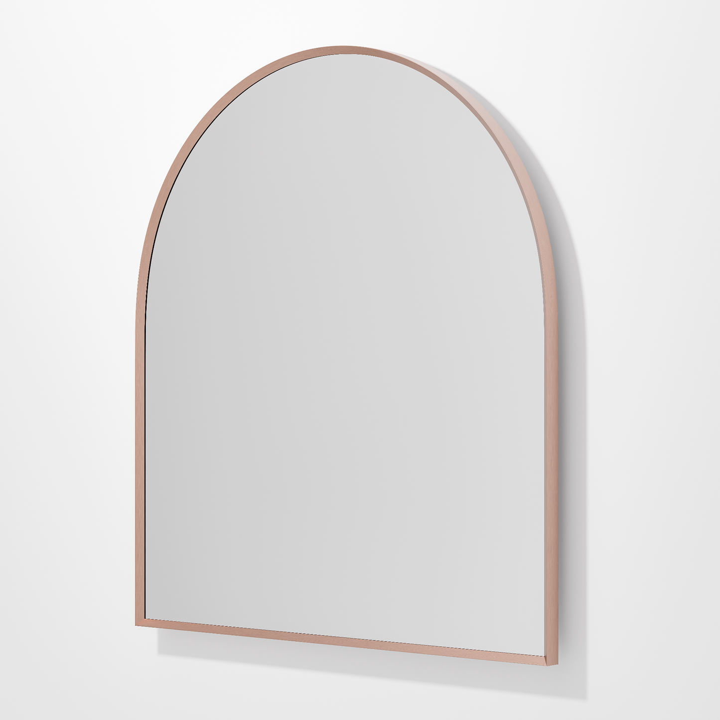 CODE ASPECT 850 ARCH FRAMED MIRROR BRUSHED COPPER