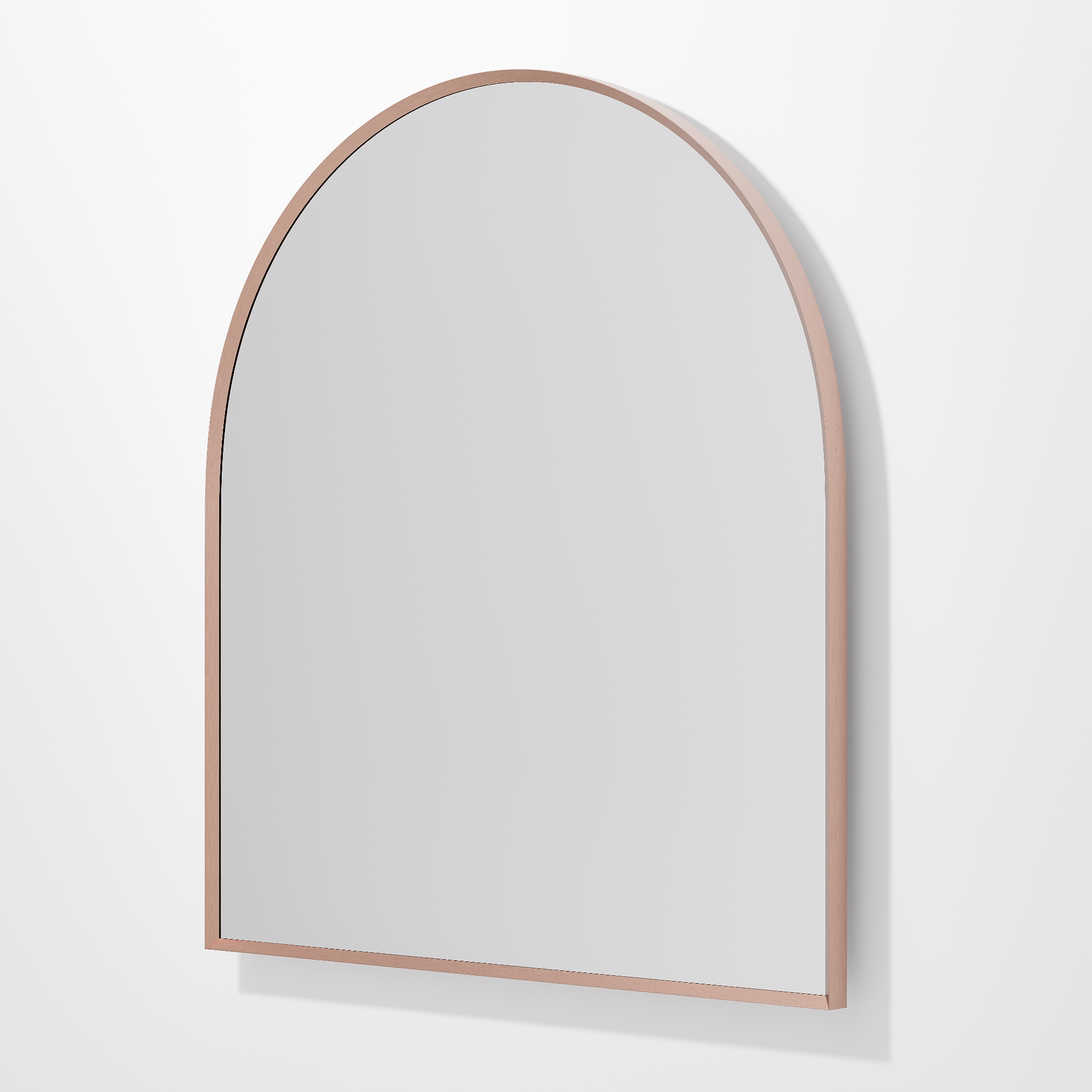 CODE ASPECT 850 ARCH FRAMED MIRROR BRUSHED COPPER