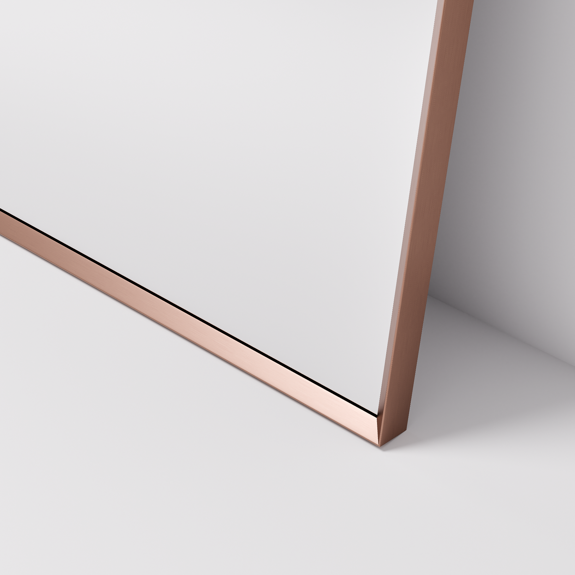 CODE ASPECT 850 ARCH FRAMED MIRROR BRUSHED COPPER