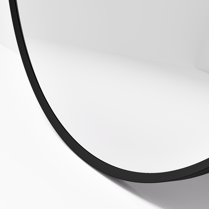 CODE ASPECT ROUND 1100 FRAMED MIRROR BLACK
