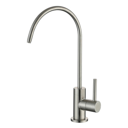 BRUSHED NICKEL KITCHEN FILTER TAP