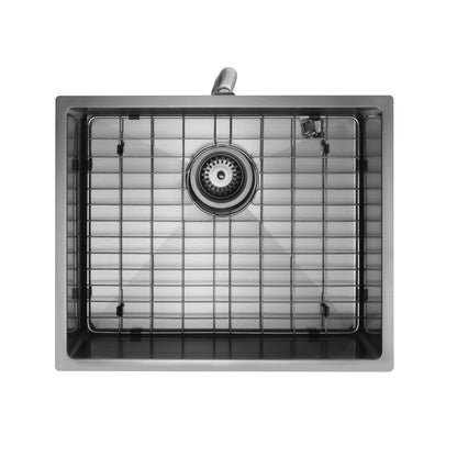 STAINLESS STEEL KITCHEN OR LAUNDRY SINK GUNMETAL