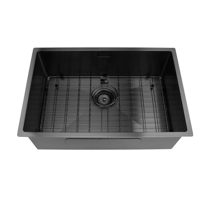 STAINLESS STEEL KITCHEN OR LAUNDRY SINK MATTE BLACK