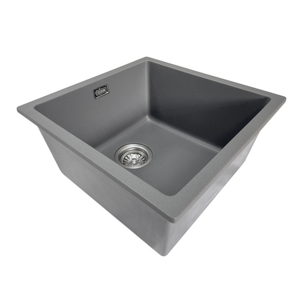 GRANITE KITCHEN OR LAUNDRY SINK CHARCOAL