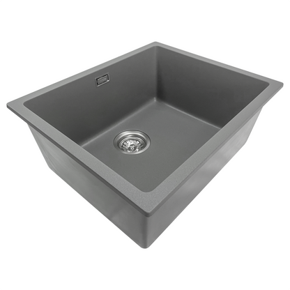 GRANITE KITCHEN OR LAUNDRY SINK CHARCOAL