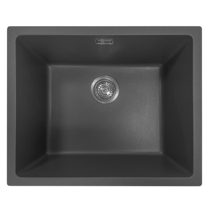 GRANITE KTICHEN OR LAUNDRY SINK MATTE BLACK