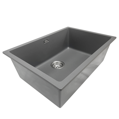 GRANITE KITCHEN OR LAUNDRY SINK CHARCOAL