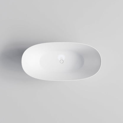 ACRYLIC 1550 FREESTANDING BATH GLOSS WHITE