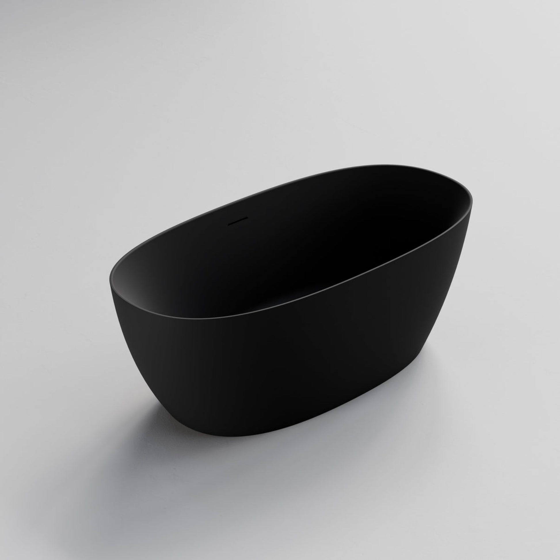 ACRYLIC 1550 FREESTANDING BATH MATTE BLACK