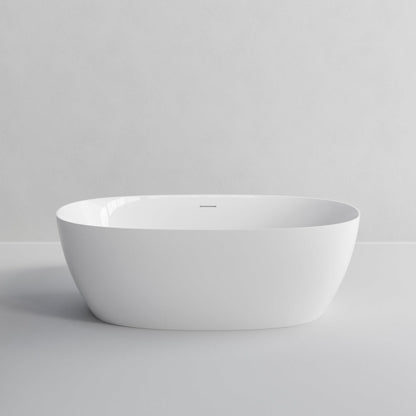 ACRYLIC 1700 FREESTANDING BATH GLOSS WHITE