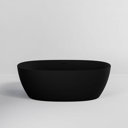 ACRYLIC 1700 FREESTANDING BATH MATTE BLACK