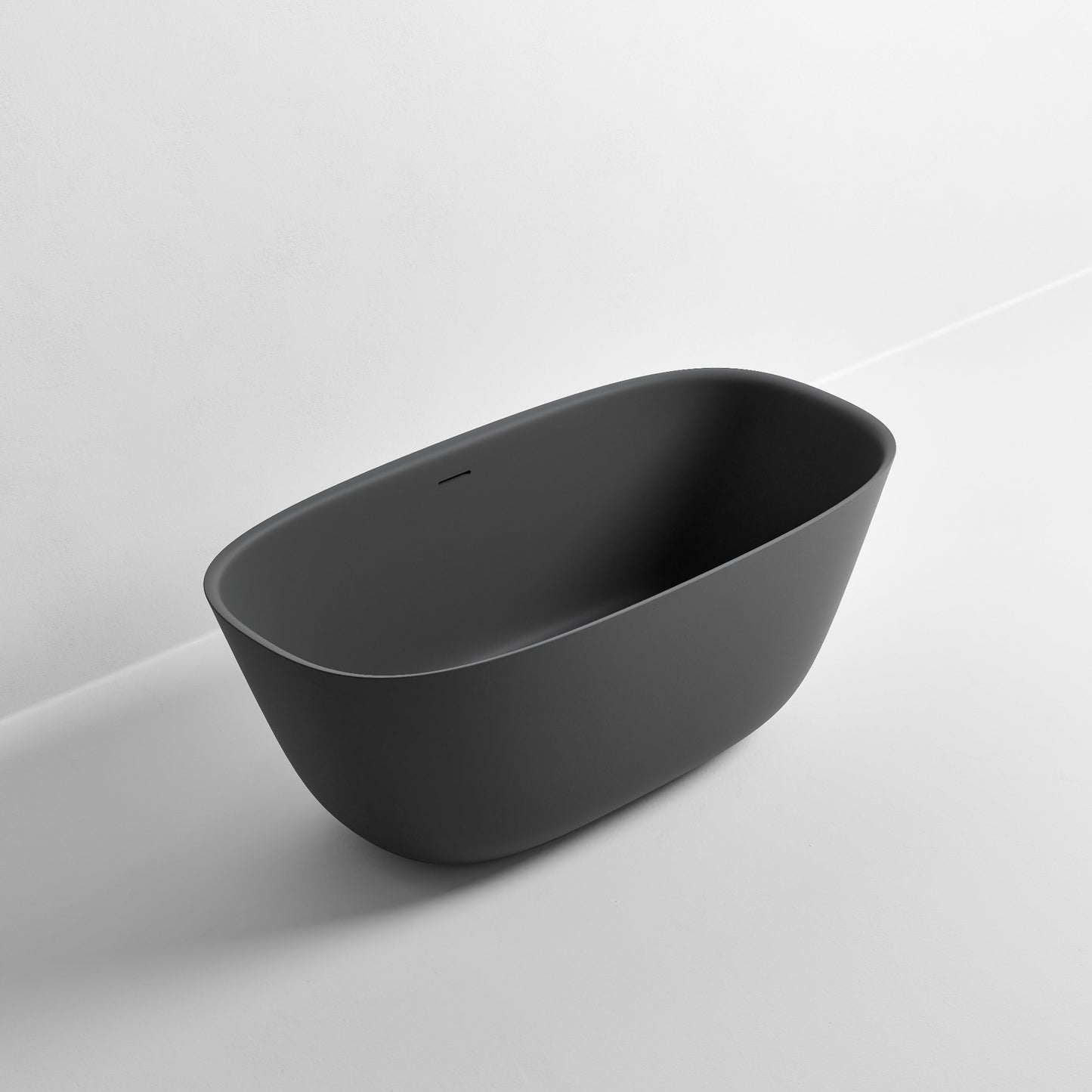VILLASTONE 1400 FREESTANDING BATH DARK GREY