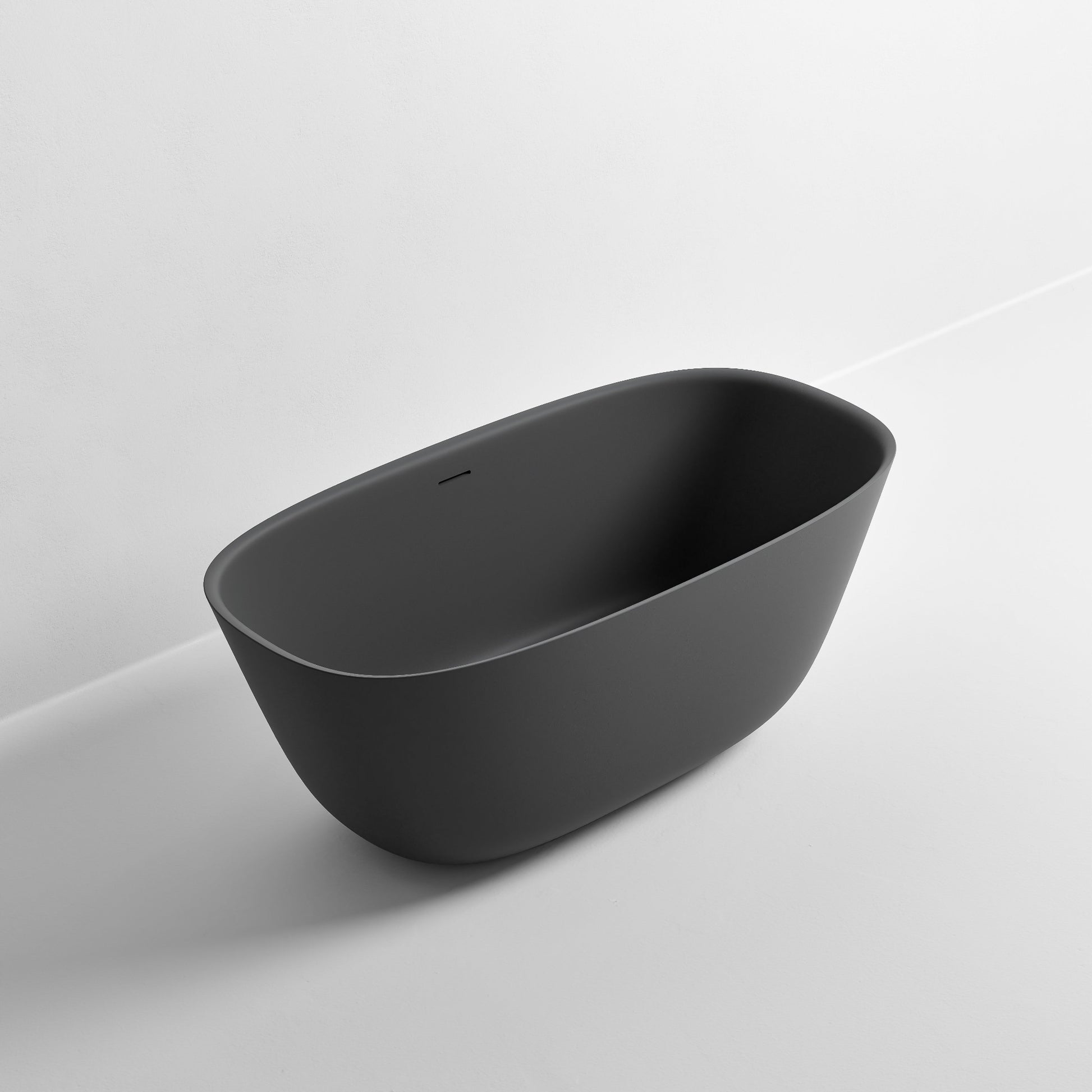 VILLASTONE 1400 FREESTANDING BATH DARK GREY