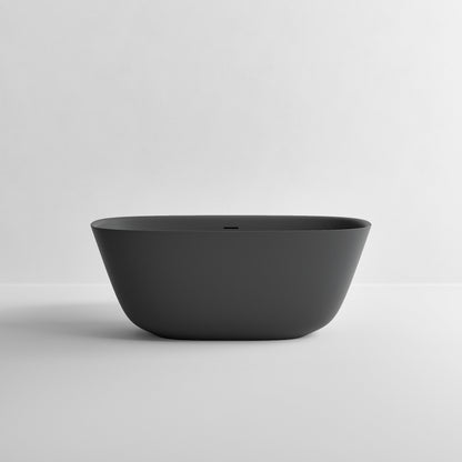 VILLASTONE 1400 FREESTANDING BATH DARK GREY