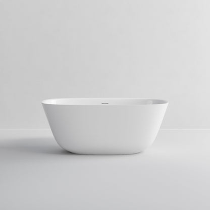 VILLASTONE 1400 FREESTANDING BATH GLOSS WHITE