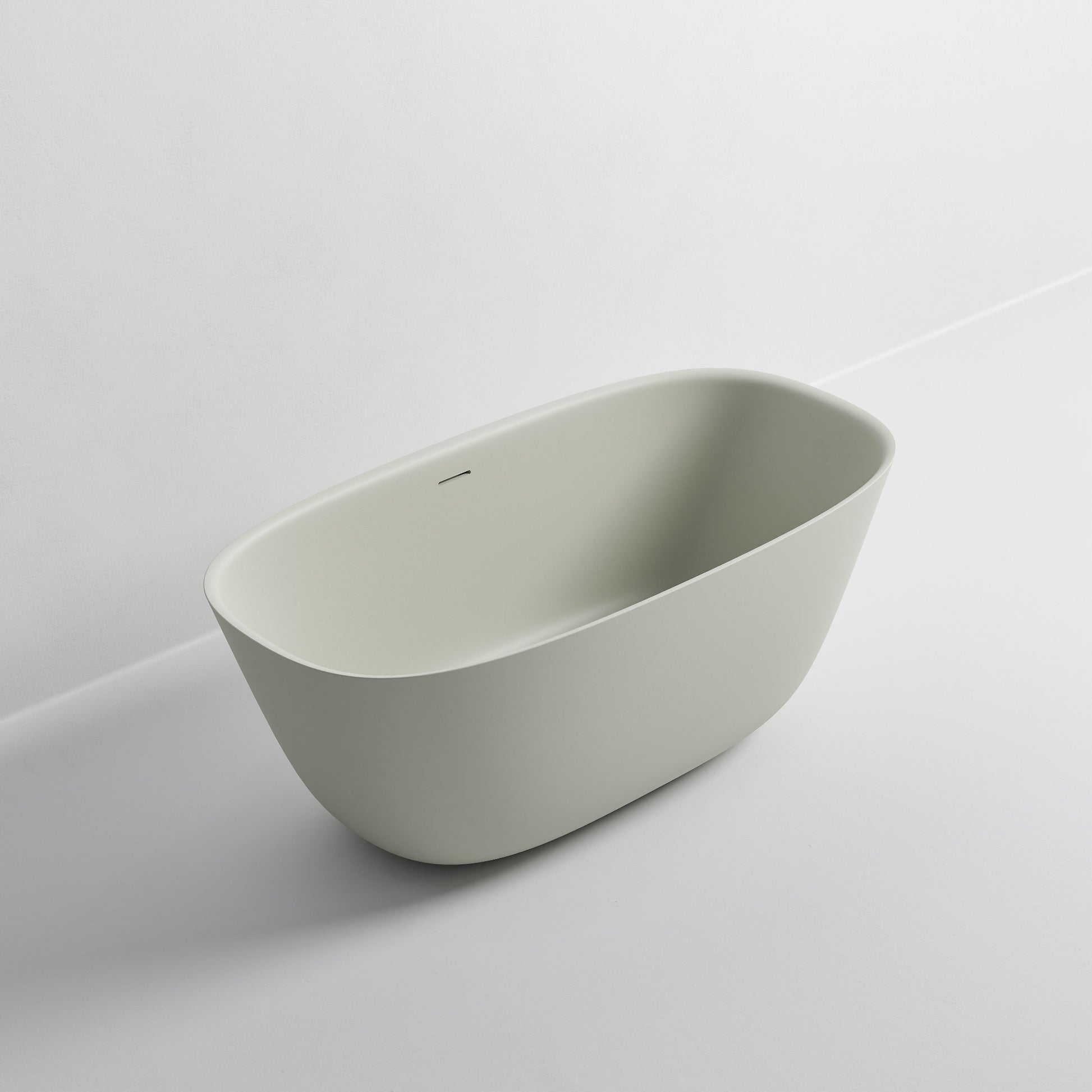 VILLASTONE 1400 FREESTANDING BATH LIGHT GREY