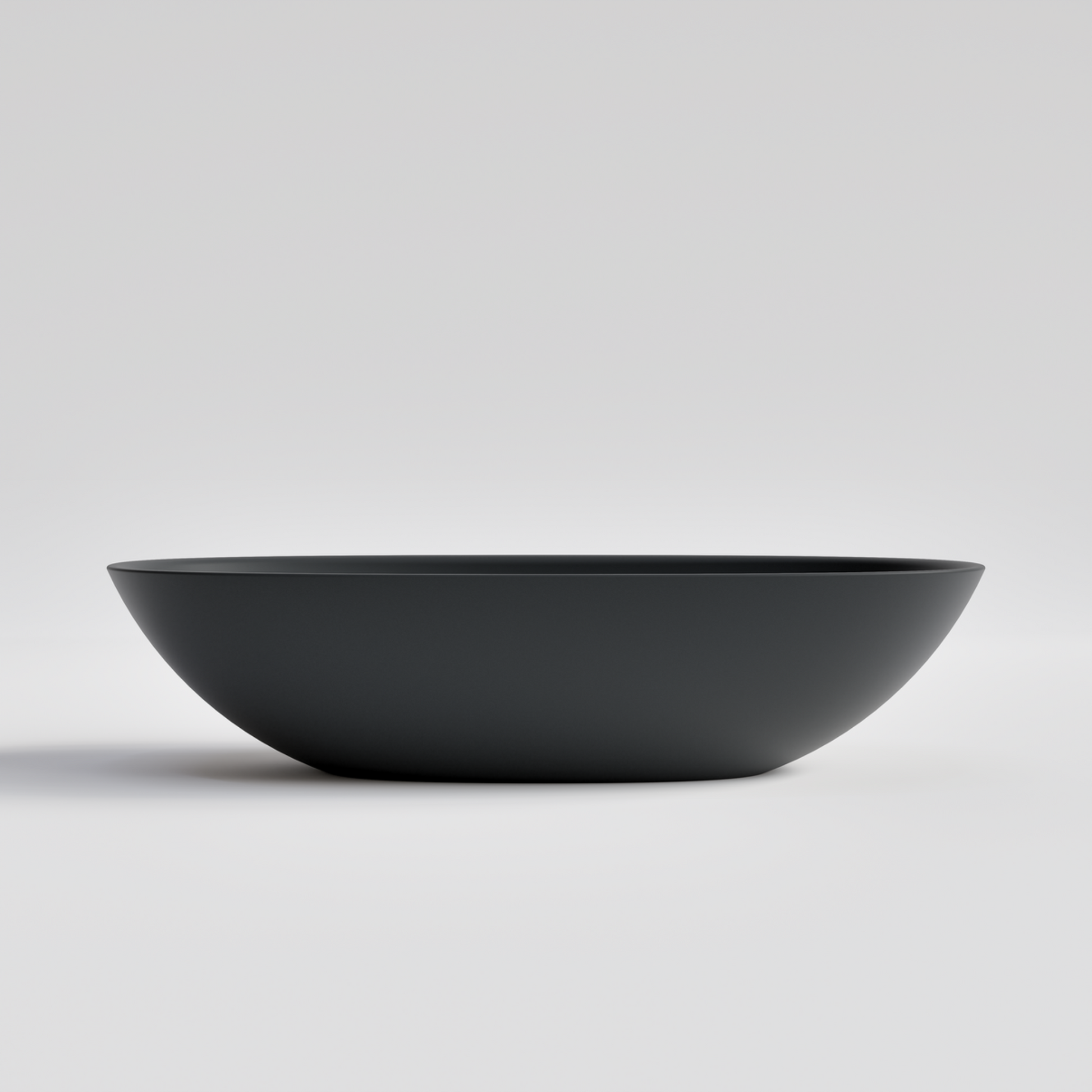 OVAL DARK GREY VILLASTONE BATHROOM BASIN