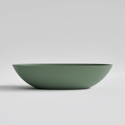 OVAL GREEN VILLASTONE BATHROOM BASIN