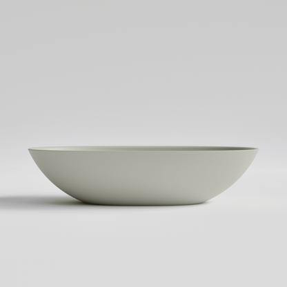 OVAL LIGHT GREY VILLASTONE BATHROOM BASIN