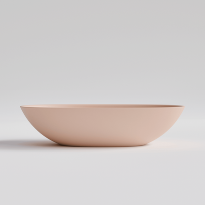 OVAL PINK VILLASTONE BATHROOM BASIN