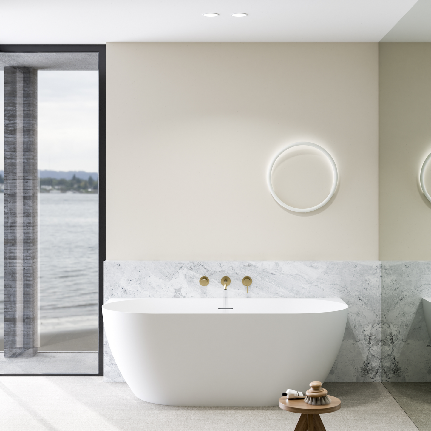 CODE ENDURA ARC BTW ACRYLIC BATH | 1400