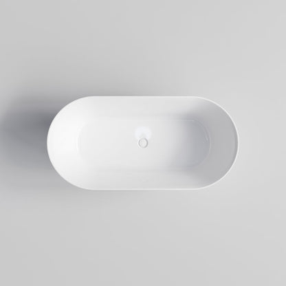 CODE ENDURA LINEARE ACRYLIC 1600 FREESTANDING BATH GLOSS WHITE