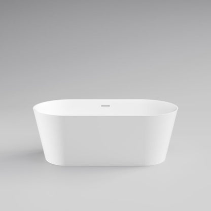 CODE ENDURA LINEARE ACRYLIC 1600 FREESTANDING BATH MATTE WHITE