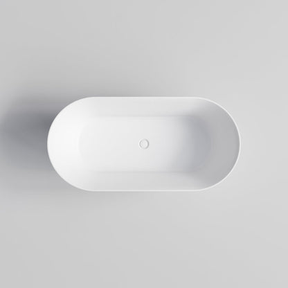 CODE ENDURA LINEARE ACRYLIC 1600 FREESTANDING BATH MATTE WHITE