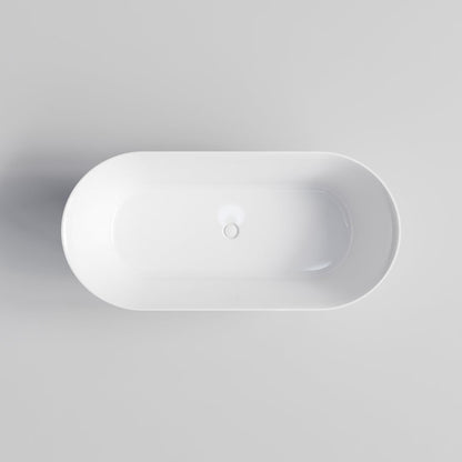 CODE ENDURA LINEARE ACRYLIC 1750 FREESTANDING BATH GLOSS WHITE